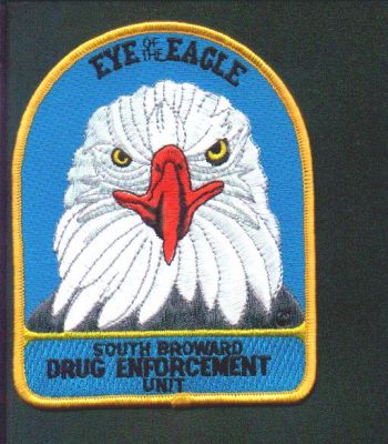 South Broward Drug Enforcement Unit
Thanks to EmblemAndPatchSales.com for this scan.
Keywords: florida police sheriff