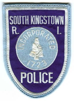 South Kingstown Police (Rhode Island)
Scan By: PatchGallery.com
