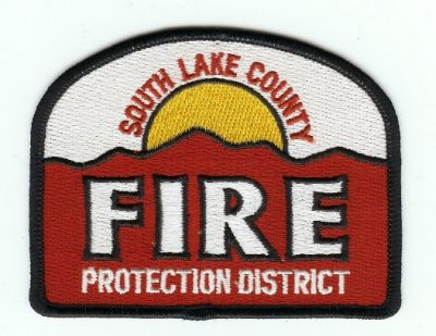 South Lake County Fire Protection District
Thanks to PaulsFirePatches.com for this scan.
Keywords: california