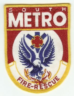 South Metro Fire Rescue
Thanks to PaulsFirePatches.com for this scan.
Keywords: missouri