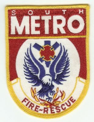 South Metro Fire Rescue
Thanks to PaulsFirePatches.com for this scan.
Keywords: missouri