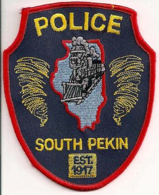 South Pekin Police
Thanks to EmblemAndPatchSales.com for this scan.
Keywords: illinois