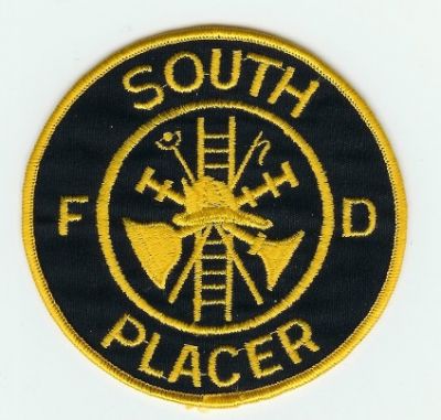 South Placer FD
Thanks to PaulsFirePatches.com for this scan.
Keywords: california fire department