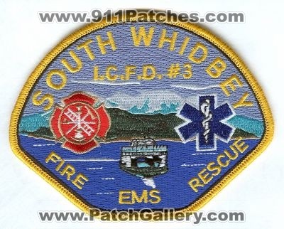 Island County Fire District 3 South Whidbey (Washington)
Scan By: PatchGallery.com
Keywords: co. dist. number no. #3 rescue ems i.c.f.d. icfd department dept.