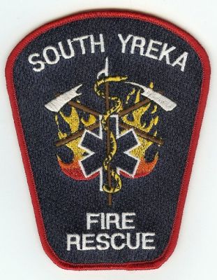 South Yreka Fire Rescue
Thanks to PaulsFirePatches.com for this scan.
Keywords: california
