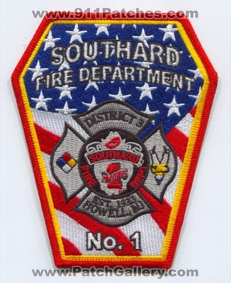 Southard Fire Department Number 1 District 3 Patch (New Jersey)
Scan By: PatchGallery.com
Keywords: dept. no. #1 dist. #3 howell nj