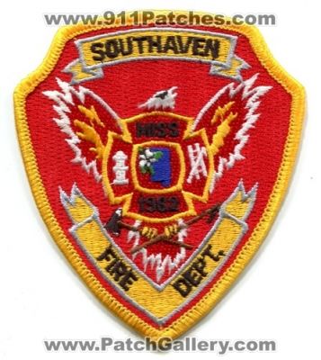 Southaven Fire Department (Mississippi)
Scan By: PatchGallery.com
Keywords: dept.