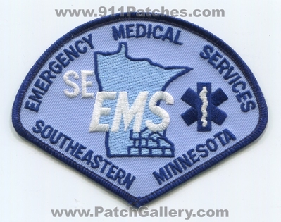 Southeastern Emergency Medical Services EMS Patch (Minnesota)
Scan By: PatchGallery.com
Keywords: seems s.e.e.m.s. ambulance