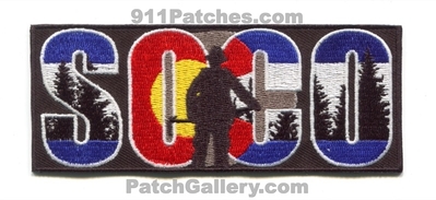 Southern Colorado SOCO Interagency Wildland Fire Team Patch (Colorado)
[b]Scan From: Our Collection[/b]
Keywords: the forest wildfire fort ft. carson fountain hanover security stratmoor hills southwestern highway 115
