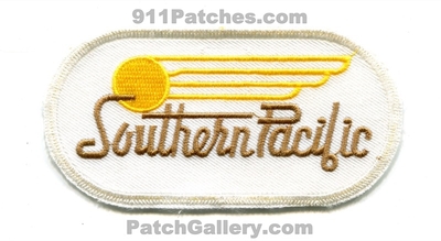Southern Pacific Railroad Patch (California)
Scan By: PatchGallery.com
Keywords: railway train rr transportation company co.