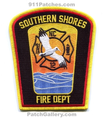 Southern Shores Fire Department 12 Patch (North Carolina)
Scan By: PatchGallery.com
[b]Patch Made By: 911Patches.com[/b]
Keywords: dept. nc
