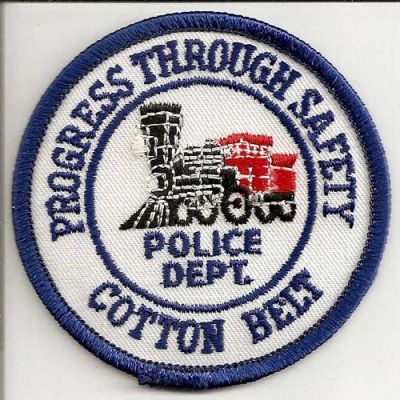 Southern Pacific Police Dept Cotton Belt
Thanks to EmblemAndPatchSales.com for this scan.
Keywords: california department