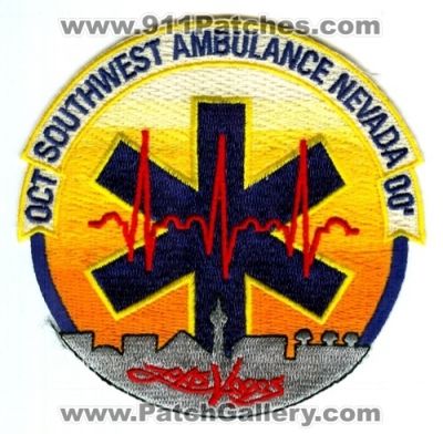 Southwest Ambulance Patch (Nevada)
Scan By: PatchGallery.com
Keywords: ems las vegas