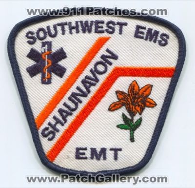 Southwest EMS EMT Shaunavon (Canada SK)
Scan By: PatchGallery.com
Keywords: ambulance