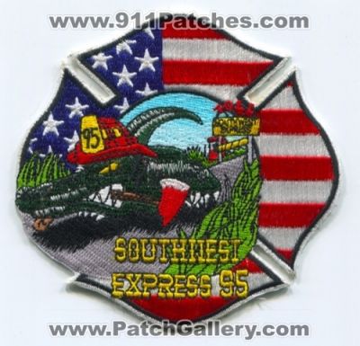 Southwest Express 95 Fire Department (Florida)
Scan By: PatchGallery.com
Keywords: dept.