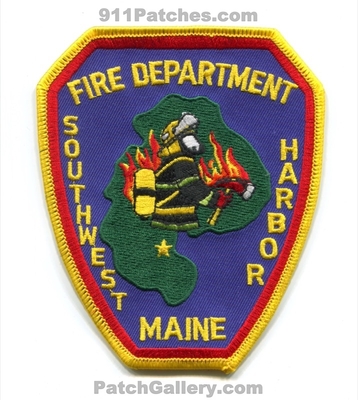 Southwest Harbor Fire Department Patch (Maine)
Scan By: PatchGallery.com
Keywords: dept.