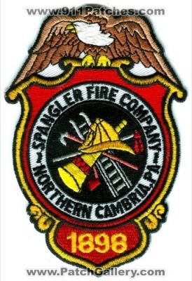 Spangler Fire Company Northern Cambria Patch (Pennsylvania)
Scan By: PatchGallery.com
Keywords: co. pa department dept.