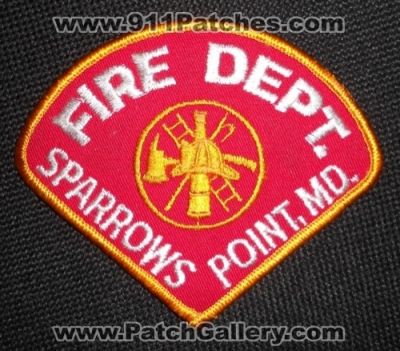 Sparrows Point Fire Department (Maryland)
Thanks to Matthew Marano for this picture.
Keywords: dept. md.