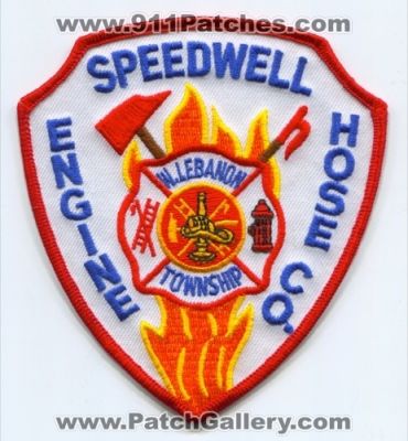 Speedwell Engine Hose Company Fire Department (Pennsylvania)
Scan By: PatchGallery.com
Keywords: co. station dept. w. west lebanon township twp.