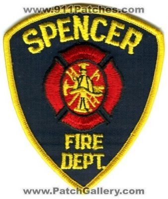Spencer Fire Department (Oklahoma)
Scan By: PatchGallery.com
Keywords: dept.