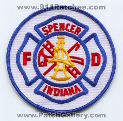 Spencer Fire Department Patch (Indiana)
Scan By: PatchGallery.com
Keywords: dept. fd