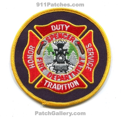 Spencer Fire Department Patch (North Carolina)
Scan By: PatchGallery.com
Keywords: dept. honor service duty tradition