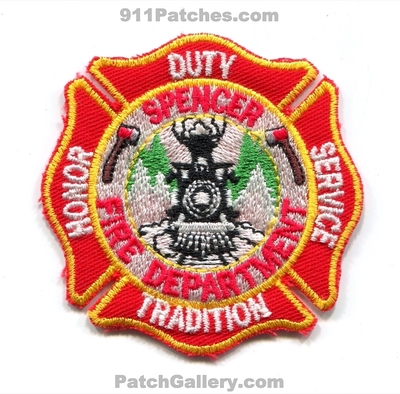 Spencer Fire Department Patch (North Carolina)
Scan By: PatchGallery.com
Keywords: dept. honor duty service tradition train