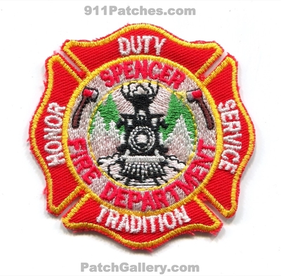 Spencer Fire Department Patch (North Carolina)
Scan By: PatchGallery.com
Keywords: dept. honor duty service tradition train