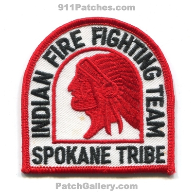 Spokane Tribe Indian Fire Fighting Team Patch (Washington)
Scan By: PatchGallery.com
Keywords: tribal firefighting department dept.