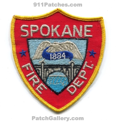 Spokane Fire Department Patch (Washington)
Scan By: PatchGallery.com
Keywords: dept. 1884