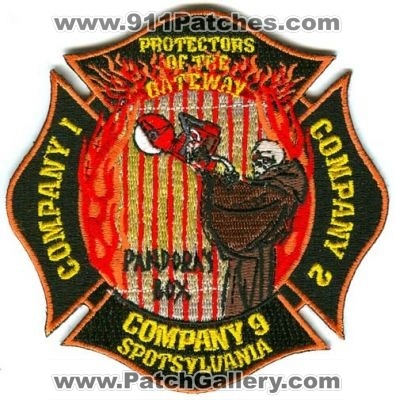 Spotsylvania County Fire Department Company 1 Company 2 Company 9 (Virginia)
Scan By: PatchGallery.com
Keywords: co. dept. station protectors of the gateway pandoras box