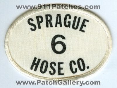 Sprague Steamer and Hose Company Engine 6 (New York)
Scan By: PatchGallery.com
Keywords: fire co. & ithaca