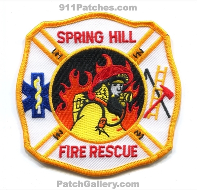Spring Hill Fire Rescue Department Patch (Florida)
Scan By: PatchGallery.com
Keywords: dept.