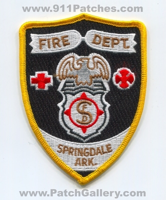 Springdale Fire Department Patch (Arkansas)
Scan By: PatchGallery.com
Keywords: dept. ark.