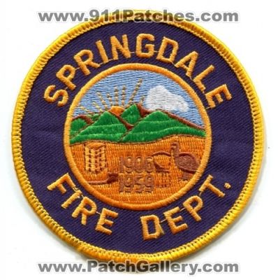 Springdale Fire Department (Ohio)
Scan By: PatchGallery.com
Keywords: dept.