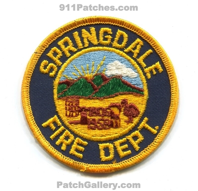 Springdale Fire Department Patch (Ohio)
Scan By: PatchGallery.com
Keywords: dept.
