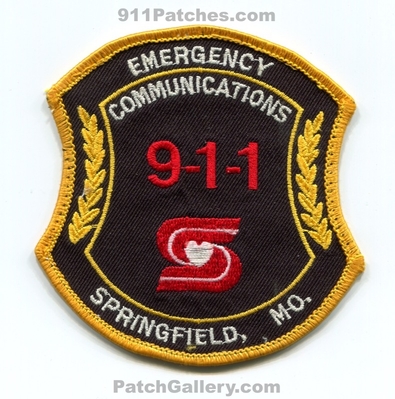 Springfield Emergency Communications 911 Patch (Missouri)
Scan By: PatchGallery.com
Keywords: dispatcher 9-1-1 fire rescue ems police mo.