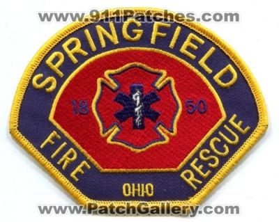 Springfield Fire Rescue Department (Ohio)
Scan By: PatchGallery.com
Keywords: dept.