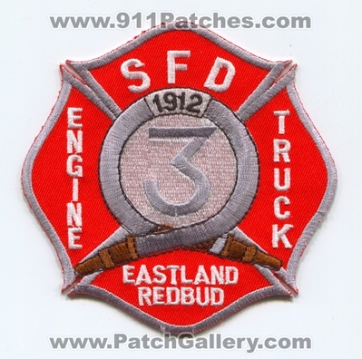 Springfield Fire Department Station 3 Patch (Missouri)
Scan By: PatchGallery.com
Keywords: dept. sfd engine truck company co. eastland redbud