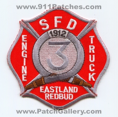 Springfield Fire Department Station 3 Patch (Missouri)
Scan By: PatchGallery.com
Keywords: dept. sfd engine truck company co. eastland redbud