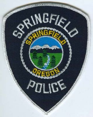 Springfield Police (Oregon)
Scan By: PatchGallery.com
