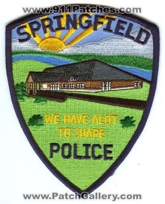 Springfield Police (Minnesota)
Scan By: PatchGallery.com
