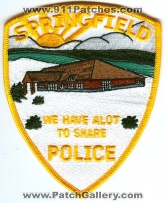 Springfield Police (Minnesota)
Scan By: PatchGallery.com
