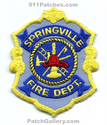 Springville Fire Department Patch (Utah)
Scan By: PatchGallery.com
Keywords: dept.