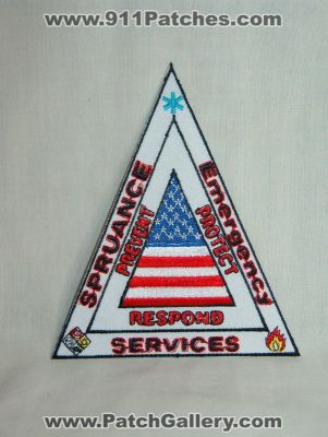 Spruance Emergency Services (Virginia)
Thanks to Walts Patches for this picture.
Keywords: fire ems haz-mat hazmat