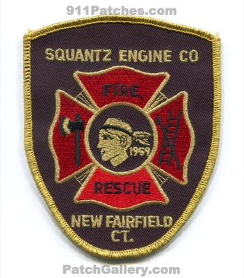 Squantz Engine Company Fire Rescue Department New Fairfield Patch (Connecticut)
Scan By: PatchGallery.com
Keywords: co. dept. 1959