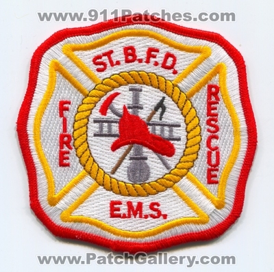 Saint Bernard Fire Department Patch (Ohio)
Scan By: PatchGallery.com
Keywords: st.b.f.d. stbfd rescue ems e.m.s.