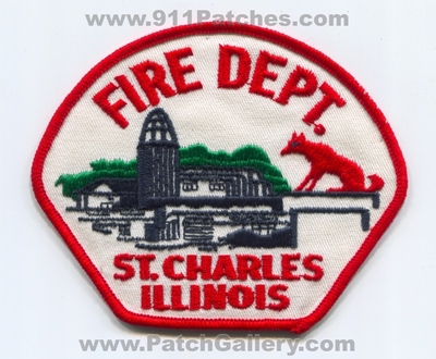 Saint Charles Fire Department Patch (Illinois)
Scan By: PatchGallery.com
Keywords: st. dept.