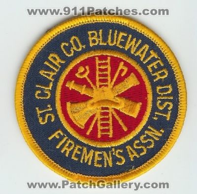 Saint Clair County Bluewater District Firemen's Association (Michigan)
Thanks to Mark C Barilovich for this scan.
Keywords: st. co. dist. firemens assn.