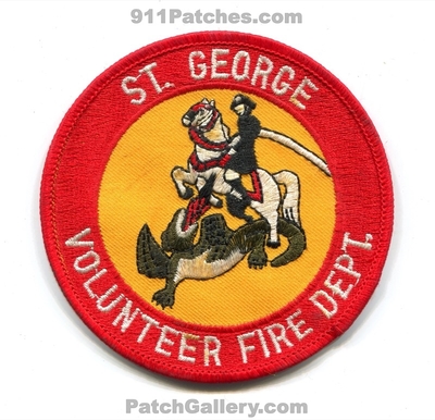 Saint George Volunteer Fire Department Patch (Louisiana)
Scan By: PatchGallery.com
Keywords: st. vol. dept.